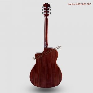Mặt Sau Đàn Guitar Acoustic A02 Series Gỗ Ép Cao Cấp Giá Rẻ Màu Gỗ