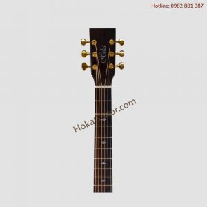 Đàn Guitar Acoustic Cần Gỗ Mun Thân Gỗ Cẩm Lai Ấn Độ A92BK