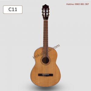 Mặt Trước Đàn Guitar Classic Gỗ Hồng Đào C11 Series Giá Rẻ