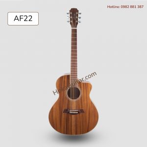 Mặt Trước Đàn Guitar Acoustic Gỗ Điệp A22 Gỗ Thịt Già Nguyên Miếng