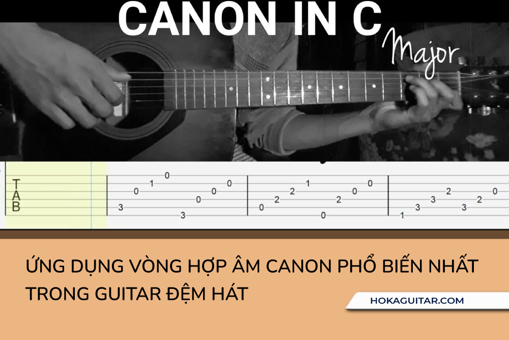 Ứng dụng vòng hợp âm Canon phổ biến nhất