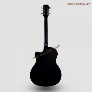 Mặt Sau Đàn Guitar Acoustic Ván Ép Đen A01