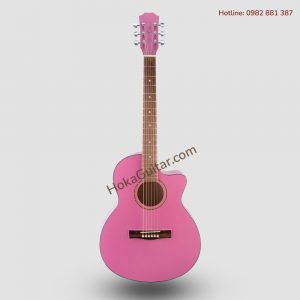 Mặt Trước Đàn Guitar Acoustic Ván Ép Hồng A01