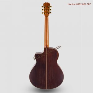 Mặt Sau Đàn Guitar Acoustic Gỗ Cẩm Lai Ấn Độ A91B