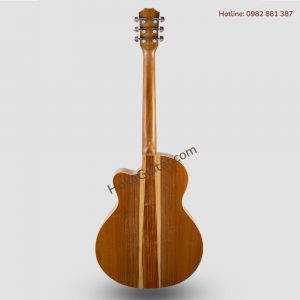 Mặt Sau Đàn Guitar Acoustic Gỗ Tràm A31 Full Gỗ Thịt