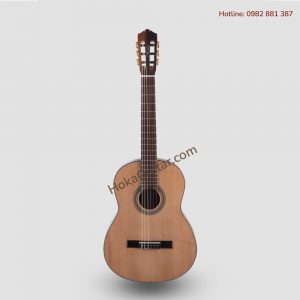 Mặt Trước Đàn Guitar Classic Gỗ Bằng Lăng Cườm C61