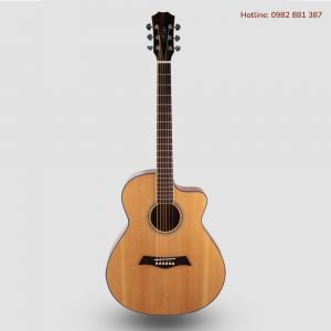 Mặt Trước Đàn Guitar Acoustic Gỗ Mahogani A52