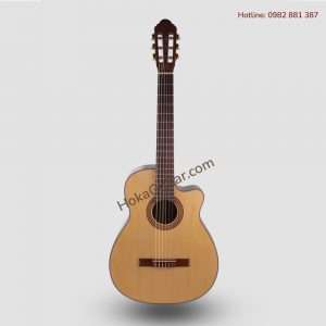 Mặt Trước Đàn Guitar Classic Gỗ Điệp C21 Cần Gỗ Tràm